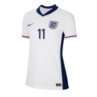 Anglicko Phil Foden #11 Domáci Ženy futbalový dres ME 2024 Krátky Rukáv